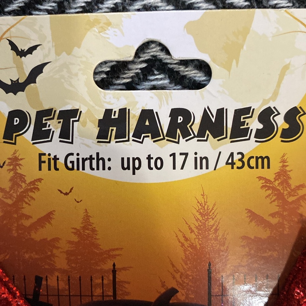 Halloween pet harness devil wings - Picture 2 of 2